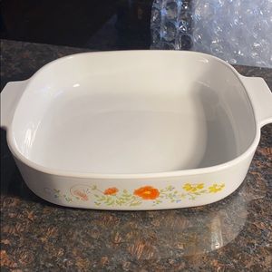 Corning Ware Wildflower 2.5 Qt Baking Pan